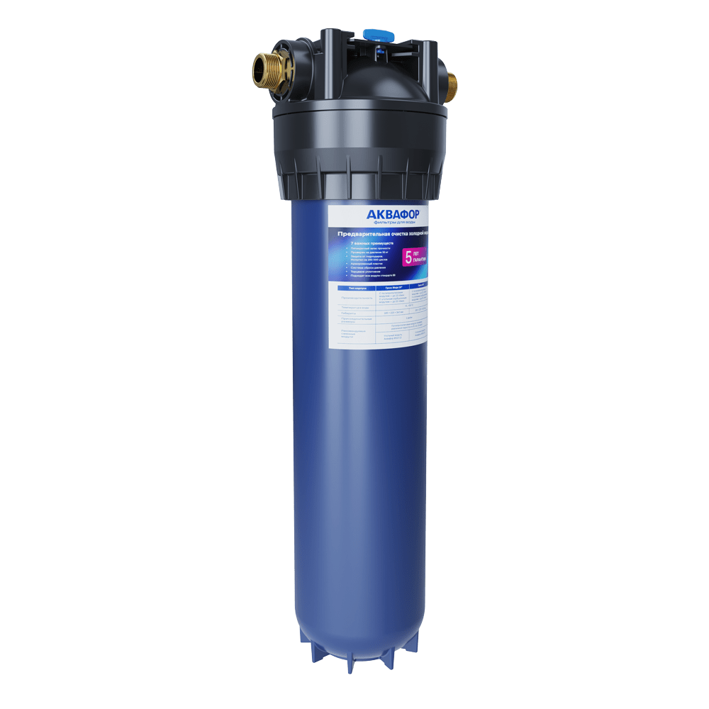 АКВАФОР Гросс 20 с полипропиленовым модулем — фото 4 АКВАФОР Гросс 20 с полипропиленовым модулем — фото 4