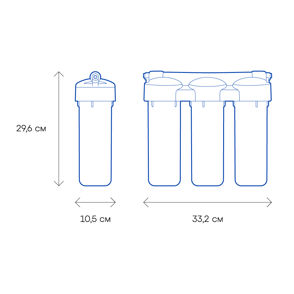 Аквафор Трио — фильтр для очистки воды под мойку