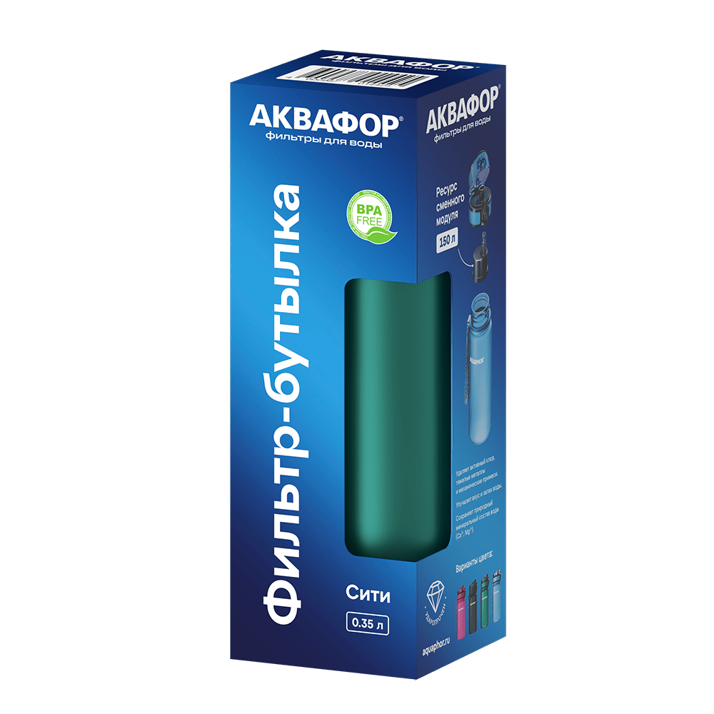  Фильтр-бутылка Аквафор Сити 0.35 л — фото 18