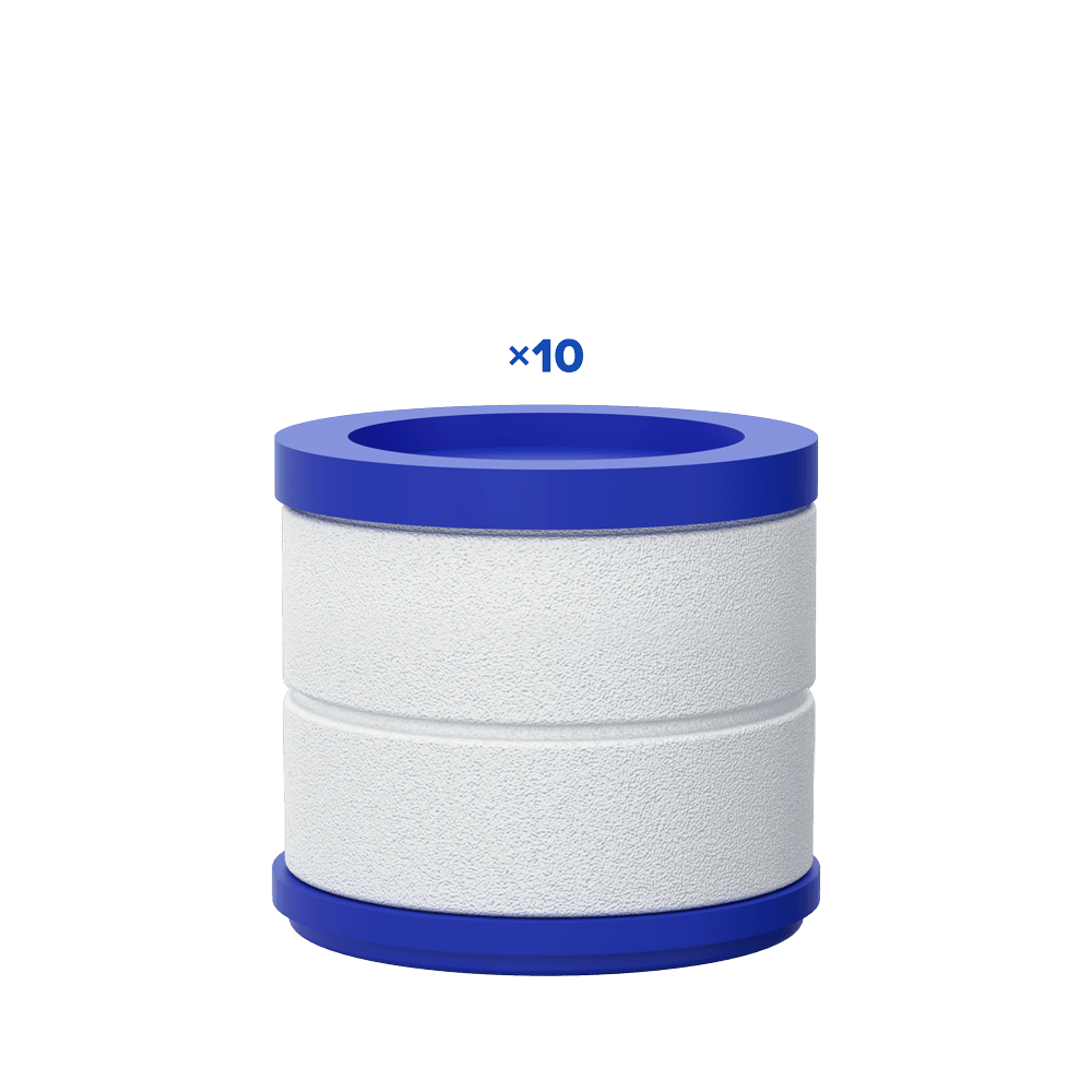 Комплект полипропиленовых модулей (K-10) для насадки на кран Tulip