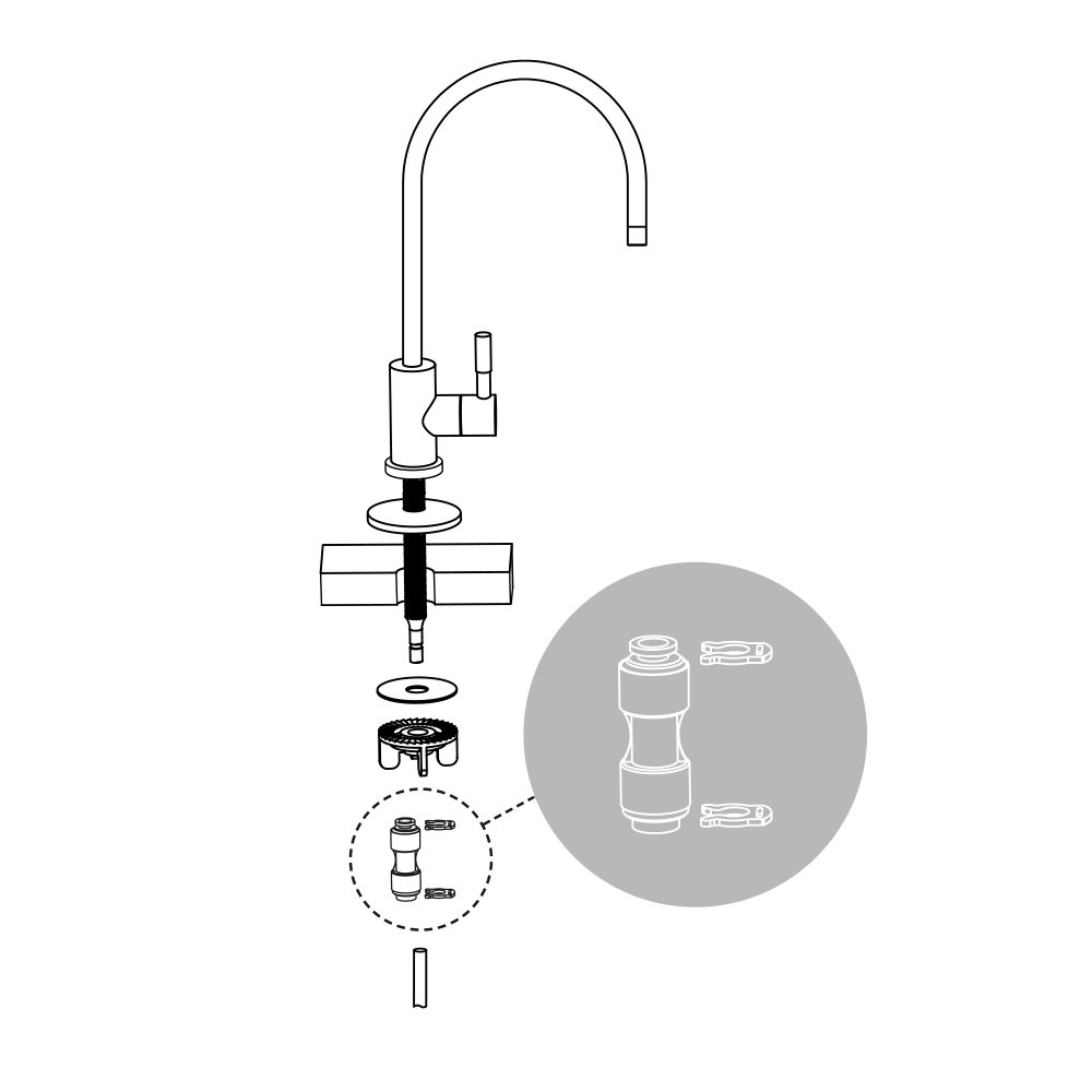 АКВАФОР Кран для питьевой воды WLG1301-011 — фото 6