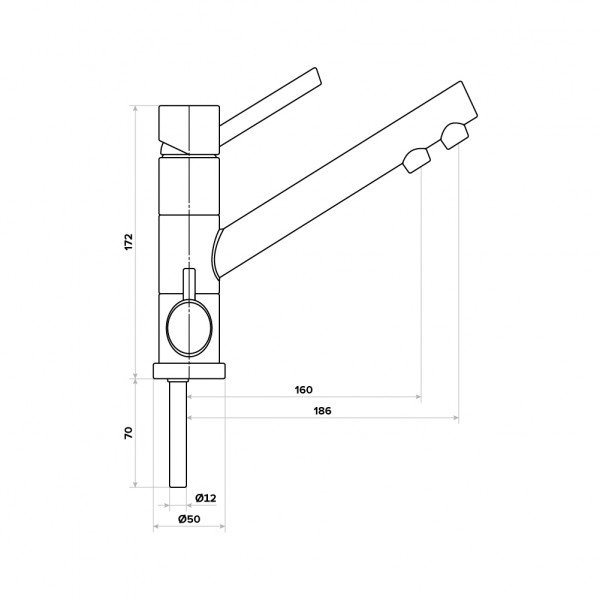  Смеситель для кухни 2 в 1 АКВАФОР CDZ0246 матовый — фото 3