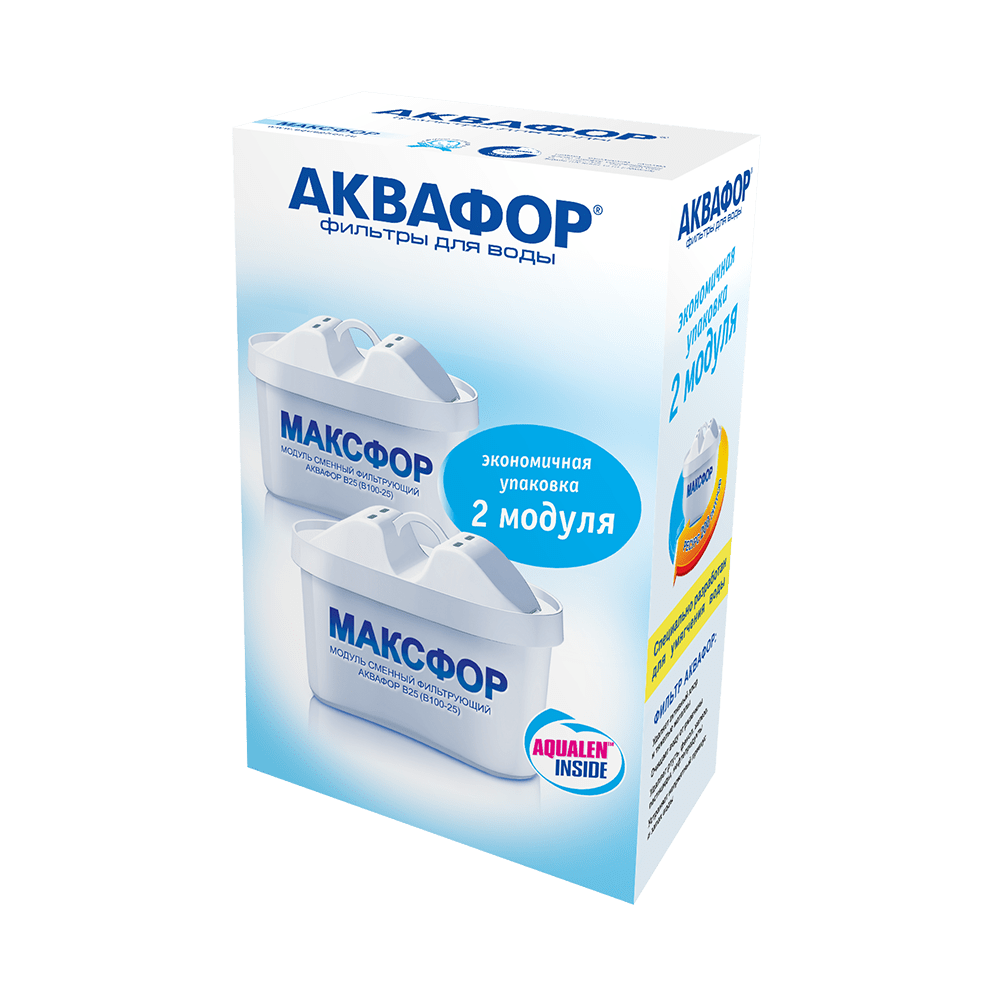 Аквафор В25 (В100-25) Комплект из 2 штук